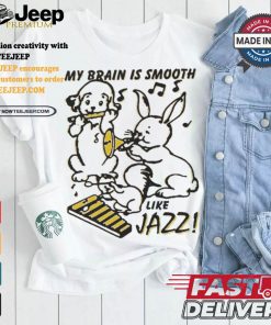 My Brain Is Smooth Like Jazz T Shirts