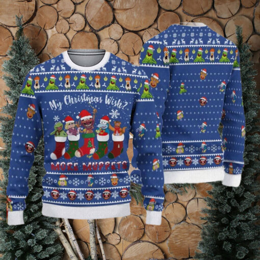 My Christmas Wish More Muppets Ugly Christmas Sweater