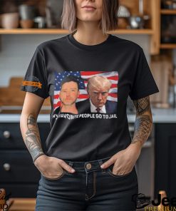 My Favorite People Go To Jail Justin Timberlake And Donald Trump Mugshot T Shirt