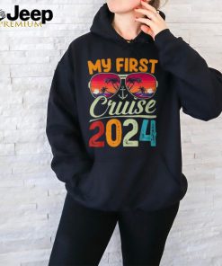 My First Cruise 2024 Cruise Vacation Trip Matching T Shirt