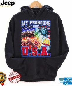 My Pronouns Are U.S.A Trump shirt