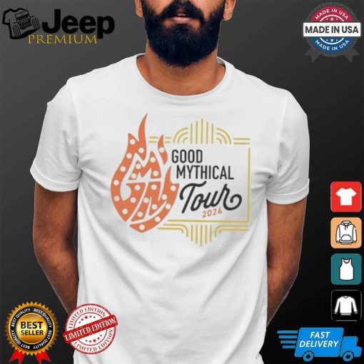 Mythical Rhett And Link Good Mythical Tour 2024 Logo Shirt