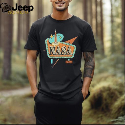 NASA Gear NASA & USA Sign Shirt