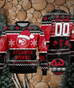 NBA Atlanta Hawks Special Christmas Ugly Sweater Design