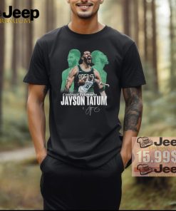 NBA Boston Celtics Jayson Tatum Graphics Signature Design 2024 Champions T Shirt