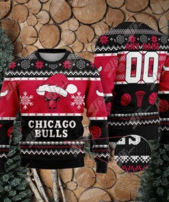 NBA Chicago Bulls Special Christmas Ugly Sweater Design