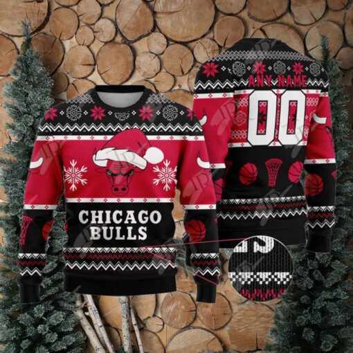 NBA Chicago Bulls Special Christmas Ugly Sweater Design