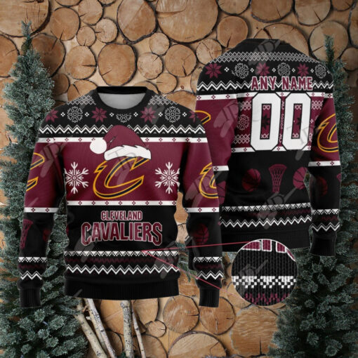 NBA Cleveland Cavaliers Special Christmas Ugly Sweater Design