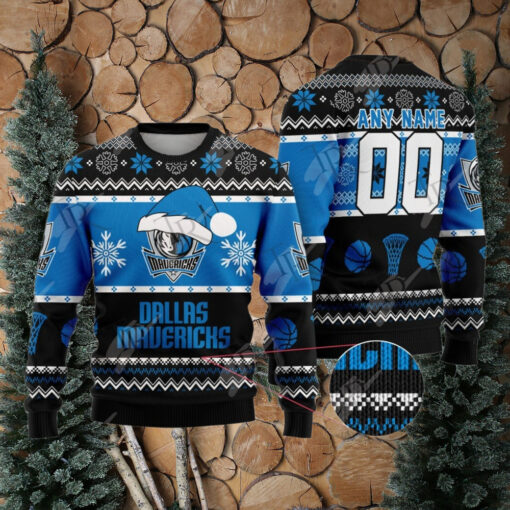 NBA Dallas Mavericks Special Christmas Ugly Sweater Design