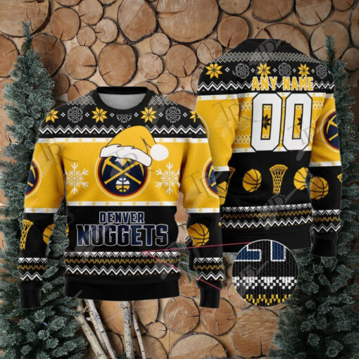 NBA Denver Nuggets Special Christmas Ugly Sweater Design