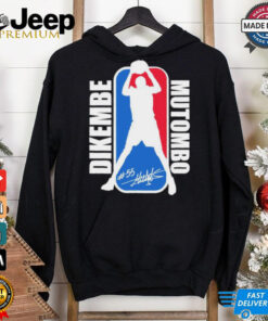 NBA Dikembe Mutombo No. 55 signature logo shirt