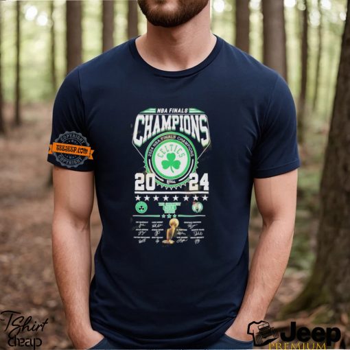 NBA Final Champions 2024 Signature Boston Celtics Unisex T Shirt