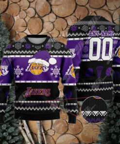 NBA Los Angeles Lakers Special Christmas Ugly Sweater Design