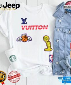 NBA Louis Vuitton Logo T Shirt