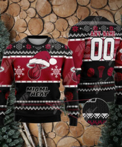 NBA Miami Heat Special Christmas Ugly Sweater Design