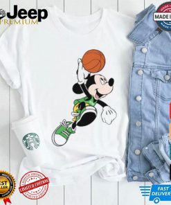 NBA Mickey Boston Celtics Logo T Shirt