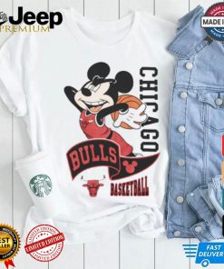 NBA Mickey Chicago Bulls T Shirt