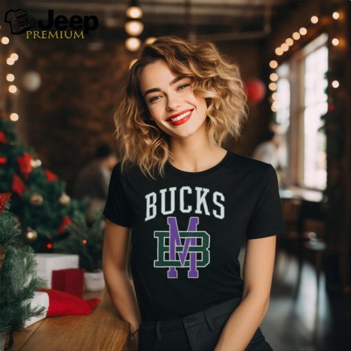 NBA Milwaukee Bucks Spell Out T Shirts