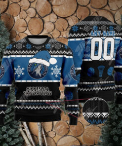 NBA Minnesota Timberwolves Special Christmas Ugly Sweater Design