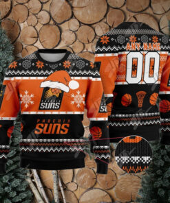 NBA Phoenix Suns Special Christmas Ugly Sweater Design