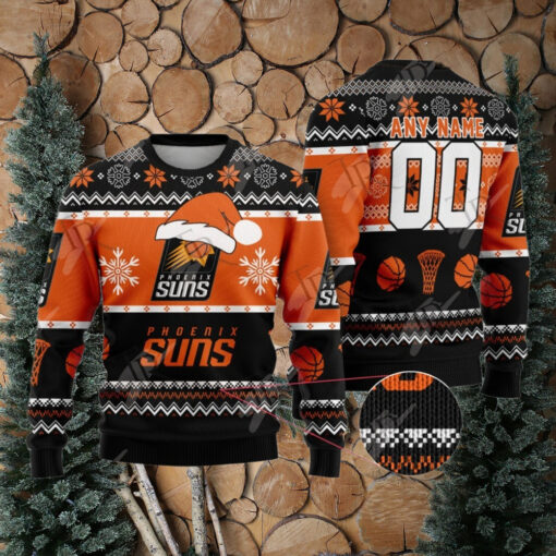 NBA Phoenix Suns Special Christmas Ugly Sweater Design