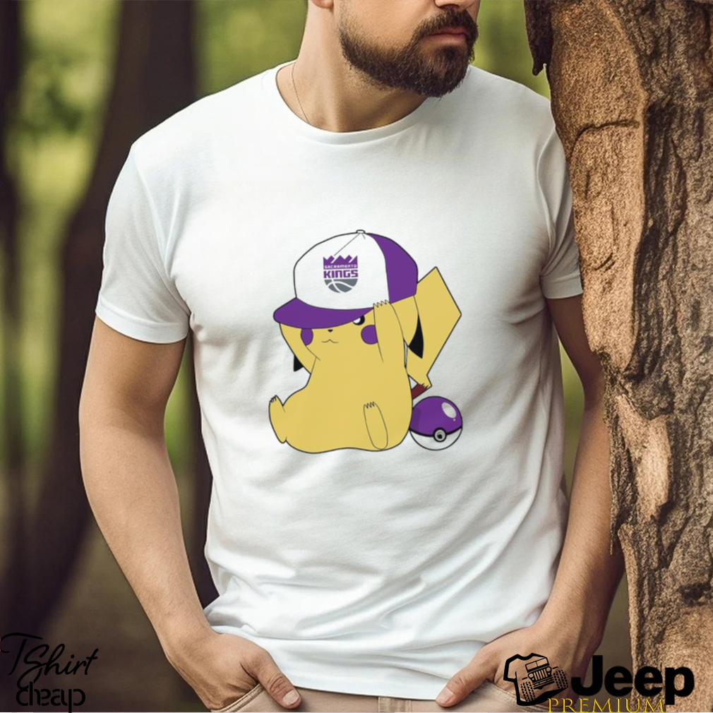 NBA Pikachu Sacramento Kings shirt teejeep