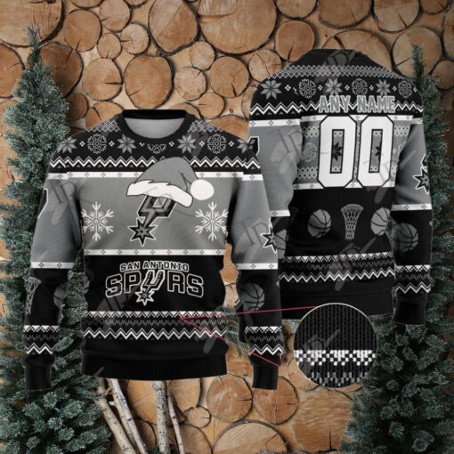 NBA San Antonio Spurs Special Christmas Ugly Sweater Design