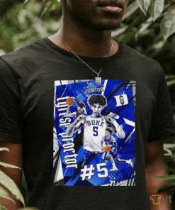 NBA Tyrese Proctor Number 5 Duke Blue Devils Sydney Australia shirt