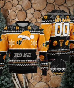 NBA Utah Jazz Special Christmas Ugly Sweater Design