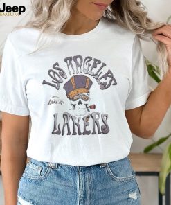 NBA x Grateful Dead x Lakers Skull And Rose shirt