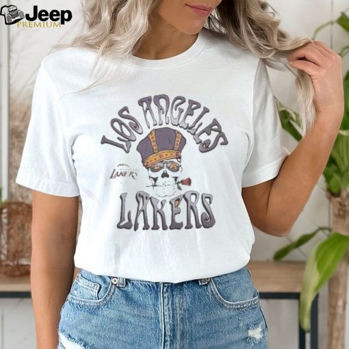 NBA x Grateful Dead x Lakers Skull And Rose shirt