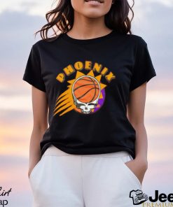 NBA x Grateful Dead x Suns Skull shirt