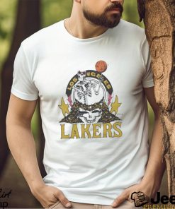 NBA x grateful dead x Lakers skull T shirt