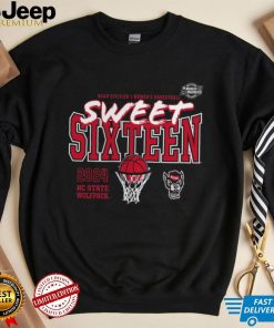 NC State Wolfpack 2024 NCAA Women's Basketball Tournament March Madness Sweet 16 Fast Break T Shirt