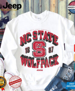 NC State Wolfpack Court Arched Wordmark T Shirt