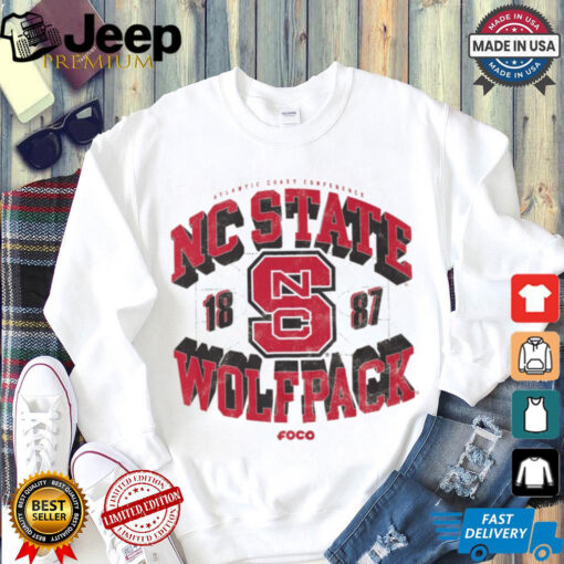 NC State Wolfpack Court Arched Wordmark T Shirt