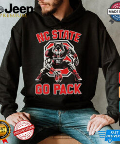 NC State Wolfpack Football Go Pack Mascot shir