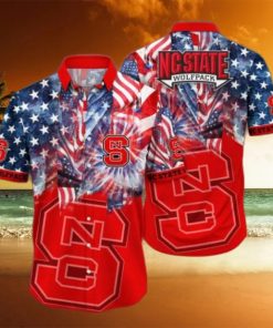 NC State Wolfpack NCAA3 Flower Hawaii Shirt And Tshirt For Fans, Summer Football Shirts NA49879