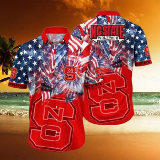 NC State Wolfpack NCAA3 Flower Hawaii Shirt And Tshirt For Fans, Summer Football Shirts NA49879