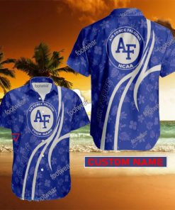NCAA Air Force Falcons Hawaiian Shirt Design Gift Fans Summer Holidays Custom Name