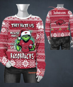 NCAA Arkansas Razorbacks They Hate Us Because They Ain’t US Sweater