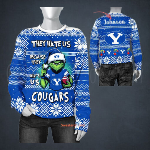 NCAA BYU Cougars They Hate Us Because They Ain’t US Sweater