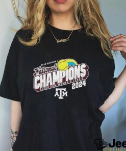 NCAA Division I National Champions Texas A&M Aggies Women’s Tennis 2024 Shirt