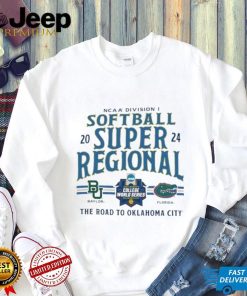 NCAA Division I Softball Super Regional 2024 Baylor Bears Vs Florida Gators The Road To Oklahoma City Shirt