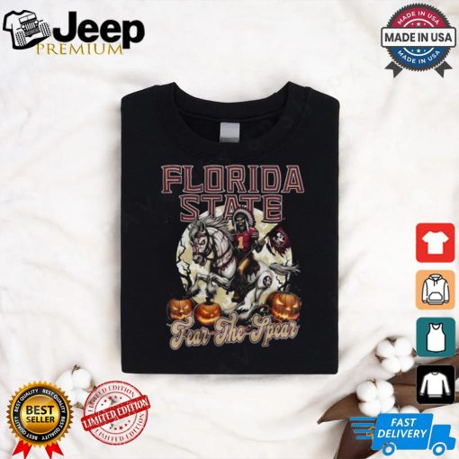 NCAA Florida State Seminoles Go Noles Fear The Spear Mascot Halloween T shirt