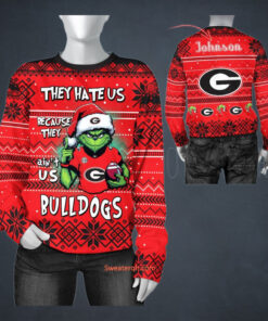 NCAA Georgia Bulldogs They Hate Us Because They Ain’t US Sweater