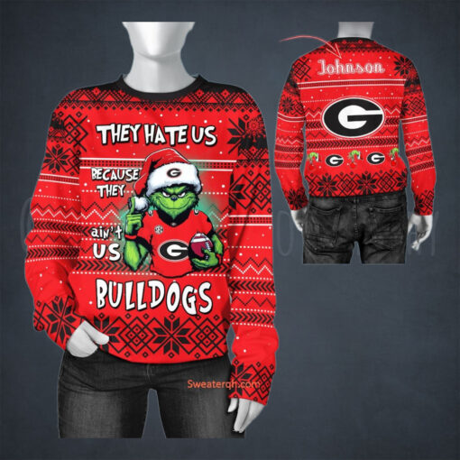 NCAA Georgia Bulldogs They Hate Us Because They Ain’t US Sweater