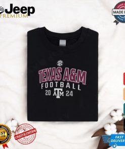 NCAA Men's Texas A&M Aggies Black Football Schedule T Shirt