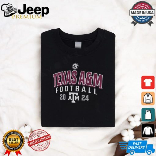 NCAA Men’s Texas A&M Aggies Black Football Schedule T Shirt