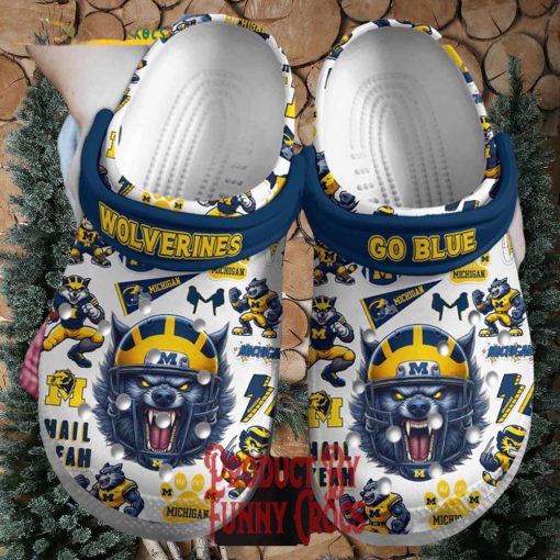 NCAA Michigan Wolverines Crocs Gifts For Fans